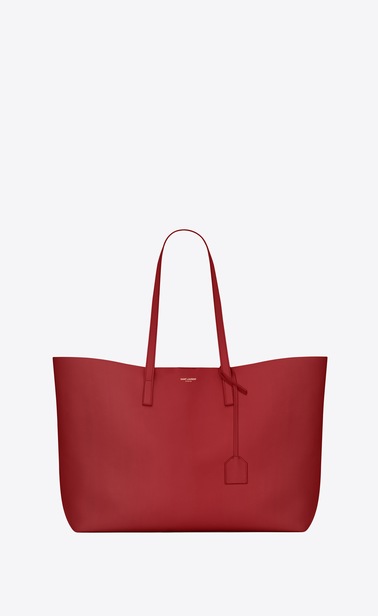 shopping bag saint laurent E/W in supple leather